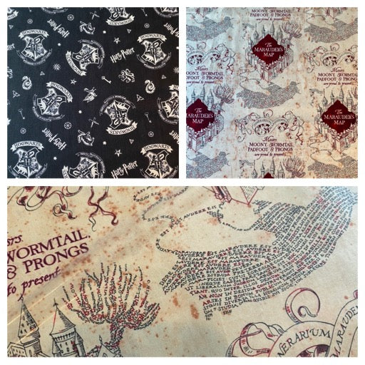 Northwest Harry Potter Überwurfdecke, 121,9 x 152,4 cm, Tri Wizard