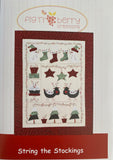 Christmas Redwork Embroidery Patterns by Fig ‘n’ Berry - FREE SHIPPING