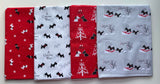 Snoopy and V & A Licensed Christmas Fabrics - 100% cotton