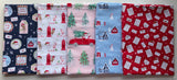 Christmas Fabrics - 100% cotton